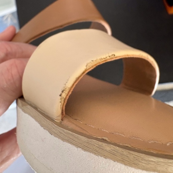 DV Dolce Vita Nilo Platform Double strap slides Slip on sandal size 6 NW… - Picture 9 of 9